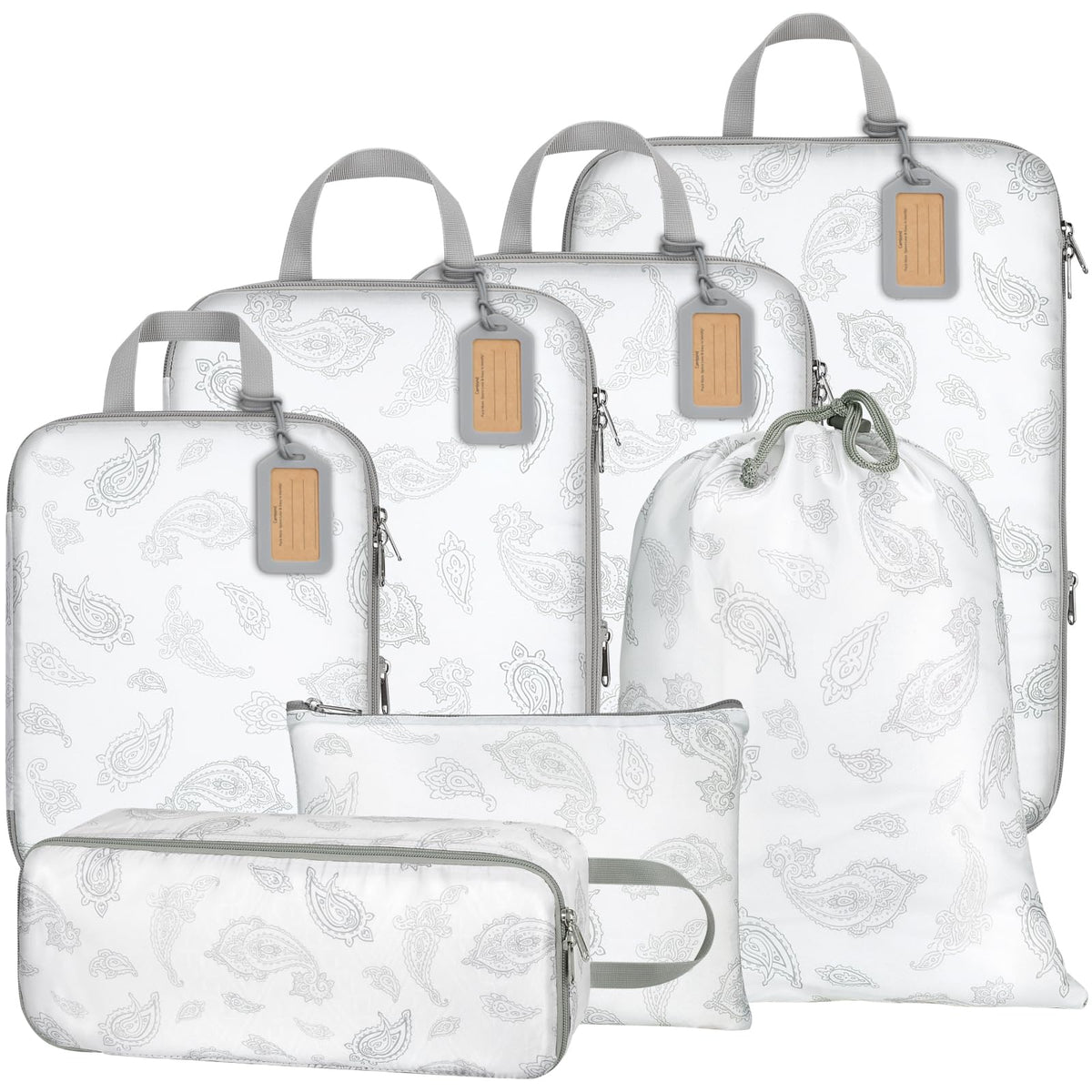 Cambond Compression Packing Cubes for Travel - Luggage Suitcase Organizer