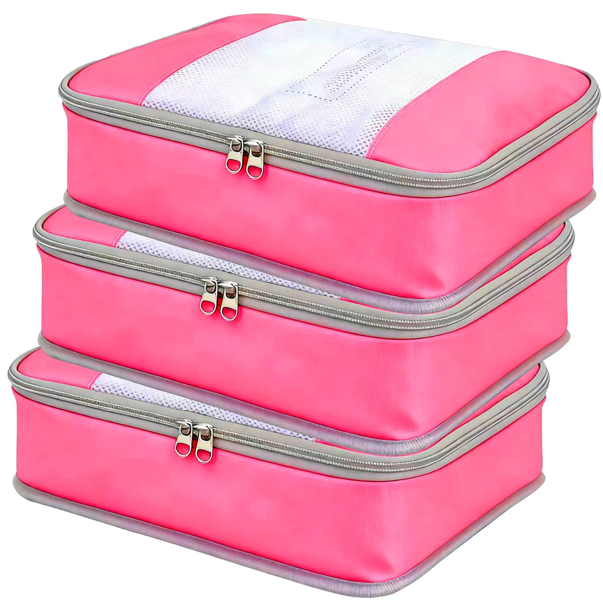 Packing Cubes for Travel - Luggage Organizer Bags for 24" Suitcase Clothes Accessories Storage Travel Organizer Cubes for Luggage 1/2X1PACK+1/4X2PACK
