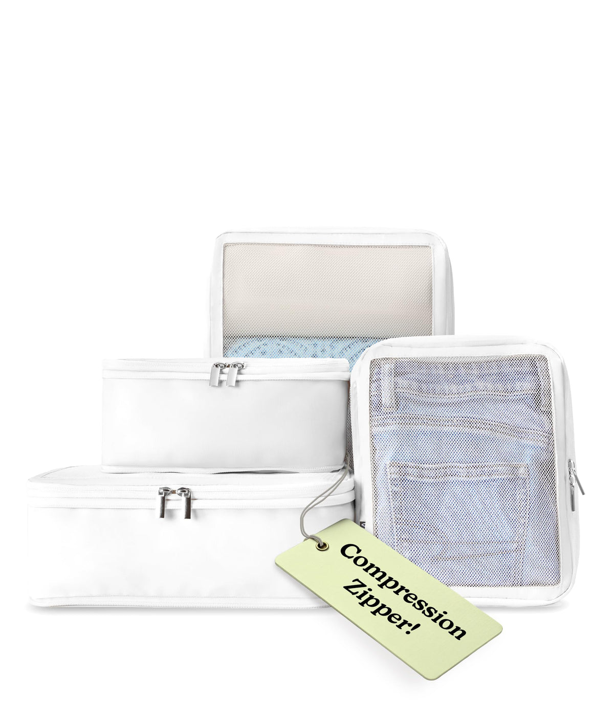 Vandel Space-Saving Compression Packing Cubes for Women 4-Pack Compressible