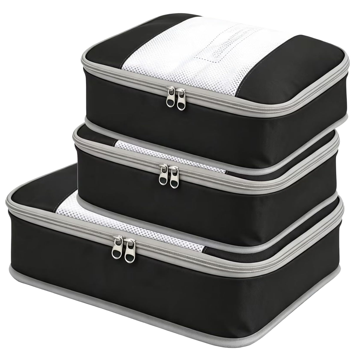 Packing Cubes for Travel - Luggage Organizer Bags for 24" Suitcase Clothes Accessories Storage Travel Organizer Cubes for Luggage 1/2X1PACK+1/4X2PACK