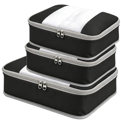 Packing Cubes for Travel - Luggage Organizer Bags for 24" Suitcase Clothes Accessories Storage Travel Organizer Cubes for Luggage 1/2X1PACK+1/4X2PACK