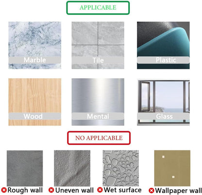24 Pieces Small Seamless Clear Adhesive Wall Hooks for Hanging, Transparent Sticky Hooks for Bathroom Bedroom Kitchen