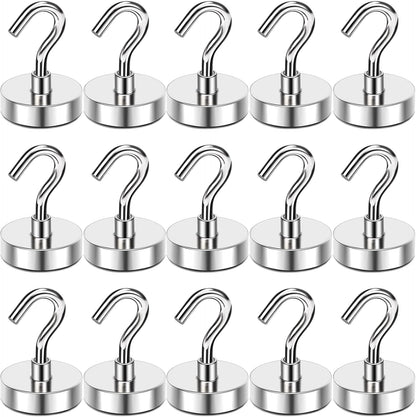 MIKEDE 80LBS Magnetic Hooks, Strong Cruise Cabin Ship Essentials Black