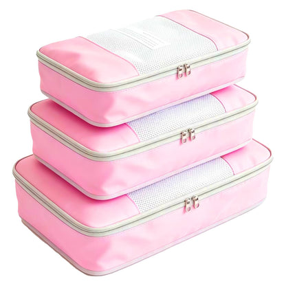 Packing Cubes for Travel - Luggage Organizer Bags for 24" Suitcase Clothes Accessories Storage Travel Organizer Cubes for Luggage 1/2X1PACK+1/4X2PACK