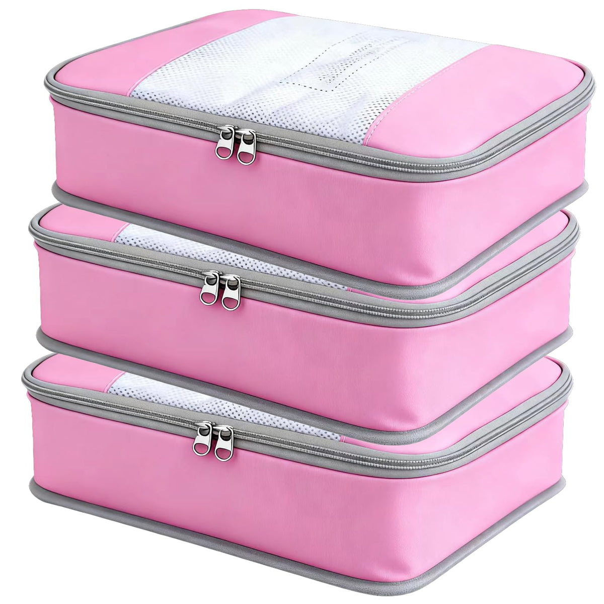 Packing Cubes for Travel - Luggage Organizer Bags for 24" Suitcase Clothes Accessories Storage Travel Organizer Cubes for Luggage 1/2X1PACK+1/4X2PACK