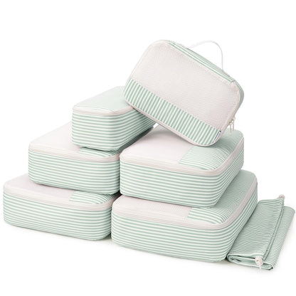 Narwey Packing Cubes for Travel, Luggage Organizer Bags for Women Kids