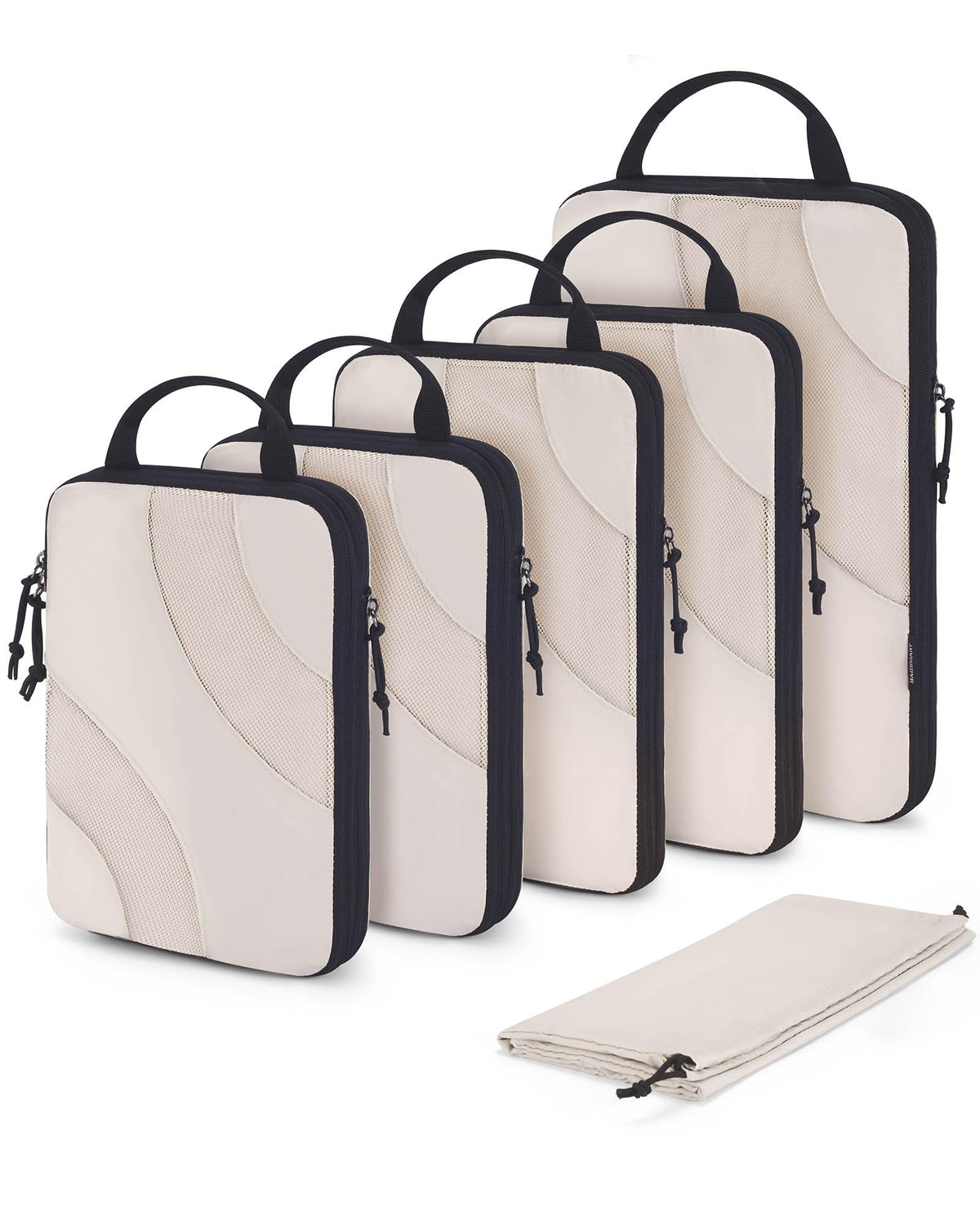 BAGSMART Compression Packing Cubes for Travel
