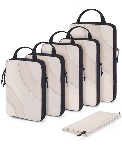 BAGSMART Compression Packing Cubes for Travel