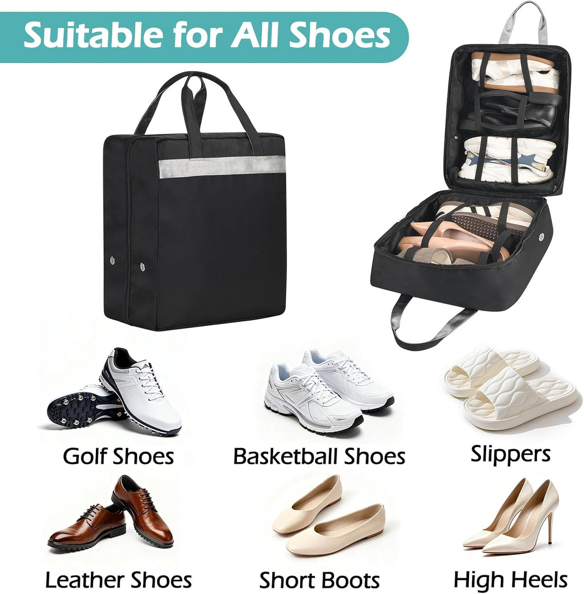 Shoe Bags for Travel, Travel Shoe Bags for Packing, Portable Storage Bag
