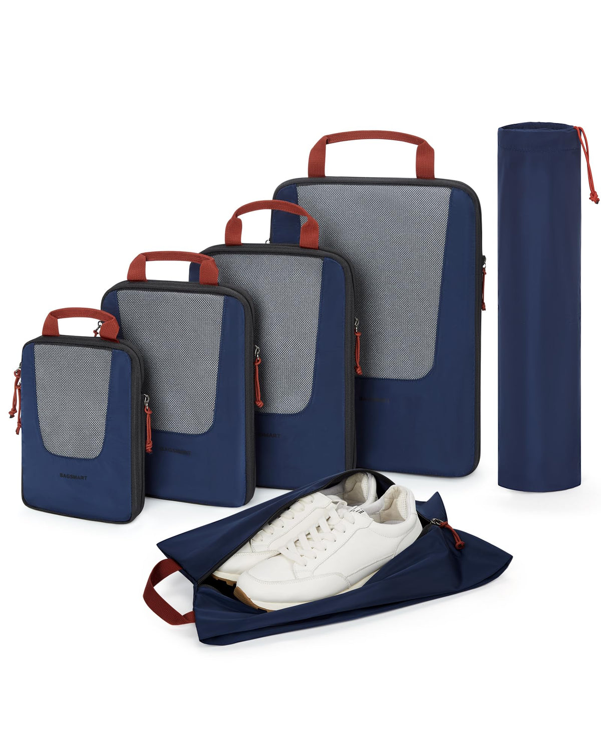 Bagsmart Compression Packing Cubes, Travel Bag Cruise Ship Essentials