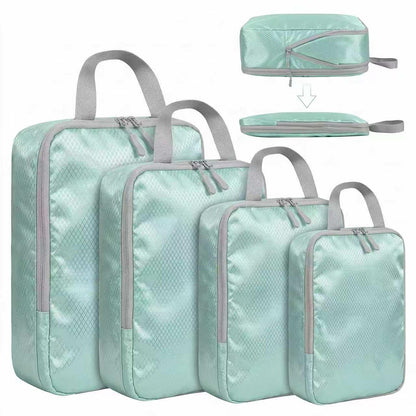 LANSKLBD 6/8 Set Packing Cubes for Suitcases Travel Luggage Packing Organizers,Travel Accessories Essentials Luggage Organizer with Shoe/Tioletry/Laundry Bag (Pink, 6 set)