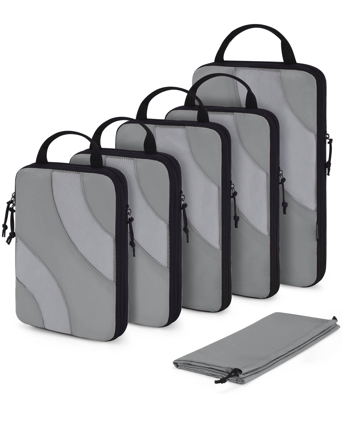 BAGSMART Compression Packing Cubes for Travel