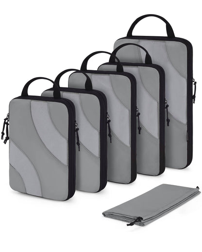 BAGSMART Compression Packing Cubes for Travel