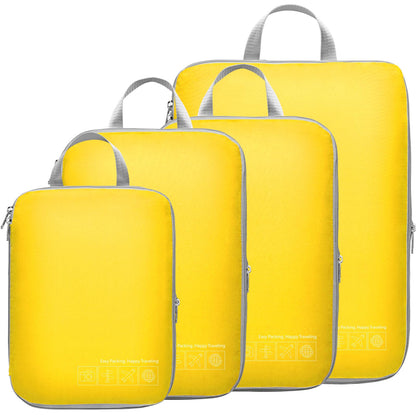 Cambond Compression Packing Cubes for Travel - Luggage Suitcase Organizer