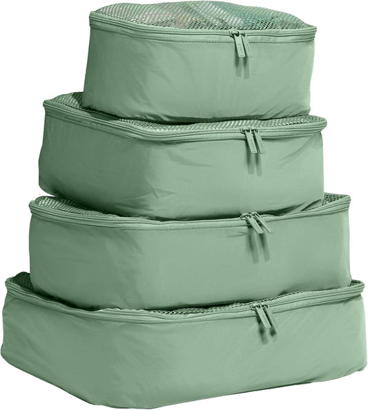Away Insider Packing Cubes Set of 4, Lightweight Travel Luggage Organizers
