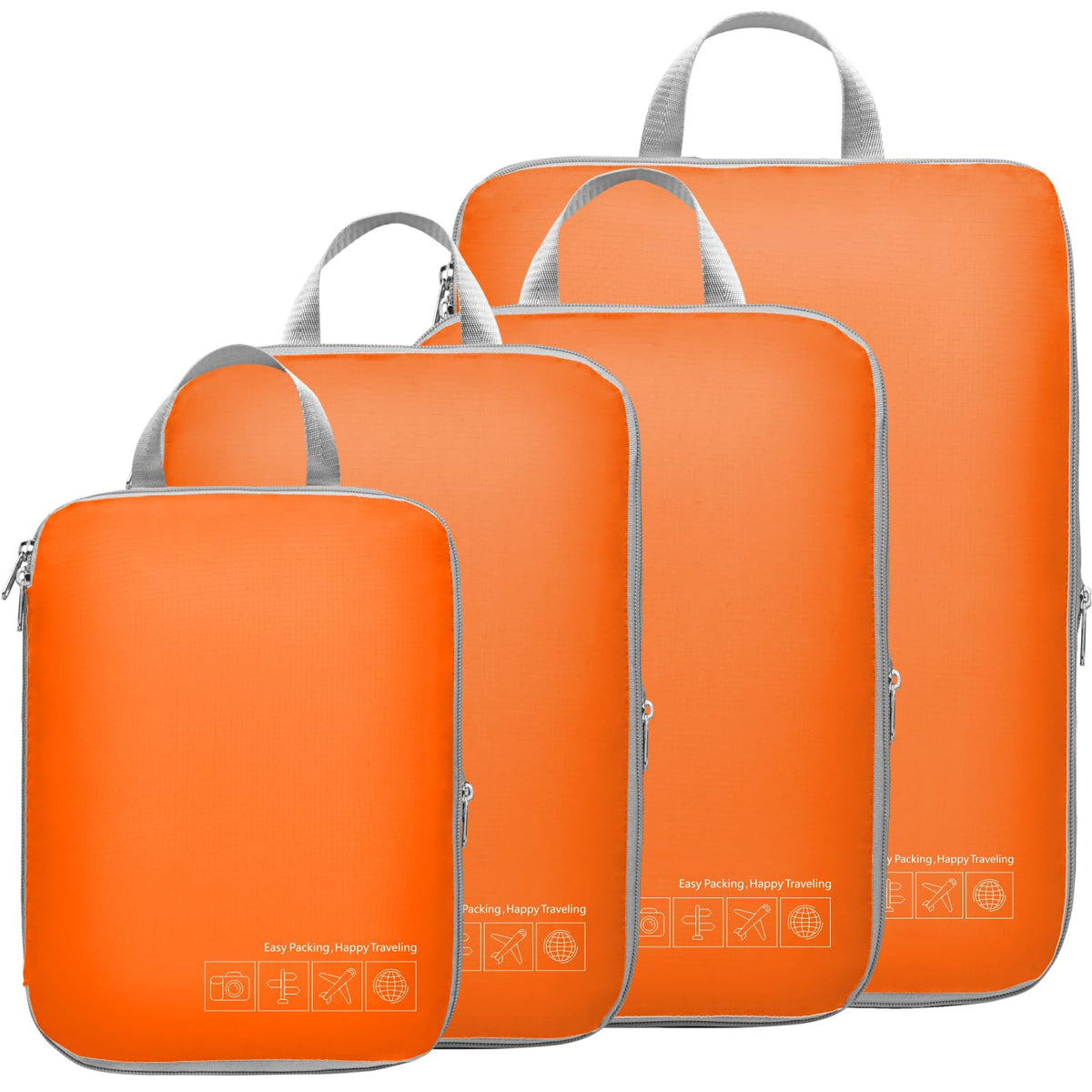Cambond Compression Packing Cubes for Travel - Luggage Suitcase Organizer