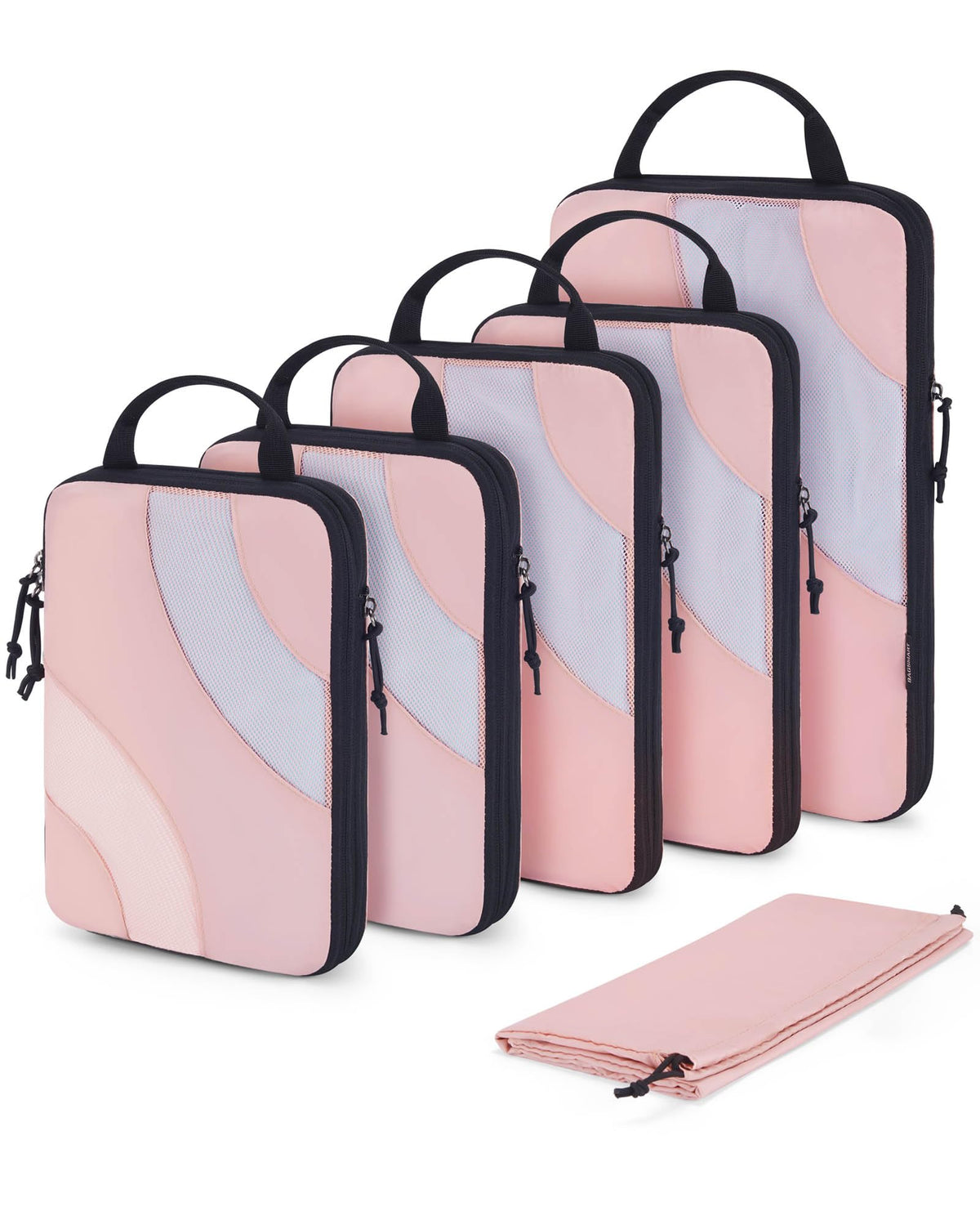 BAGSMART Compression Packing Cubes for Travel