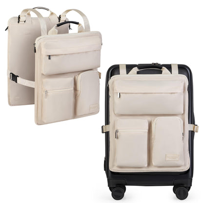 BAREFOOT CARIBOU Over Luggage Organizer for Carry On Bag Harness, Black