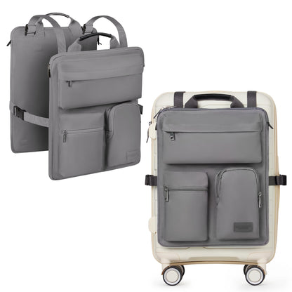 BAREFOOT CARIBOU Over Luggage Organizer for Carry On Bag Harness, Black