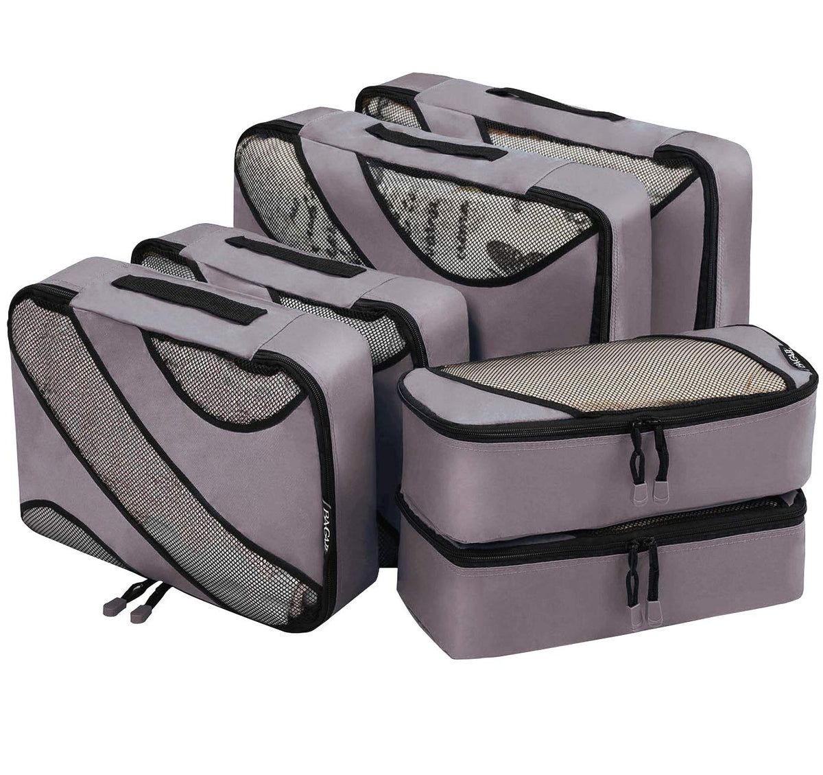 BAGAIL 6 Set Packing Cubes,Travel Luggage Packing Organizers