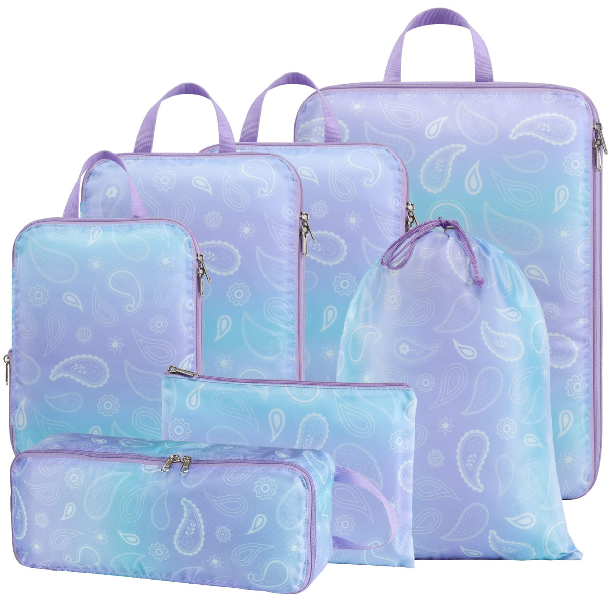 Cambond Compression Packing Cubes for Travel - Luggage Suitcase Organizer
