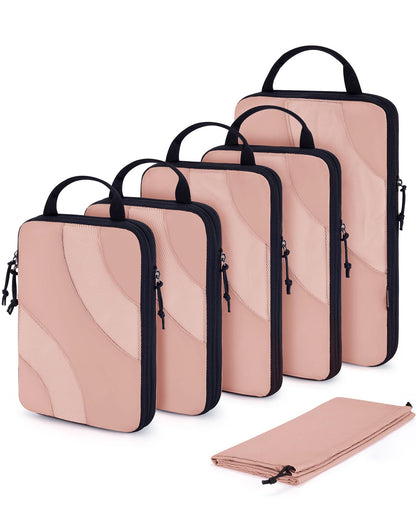 BAGSMART Compression Packing Cubes for Travel