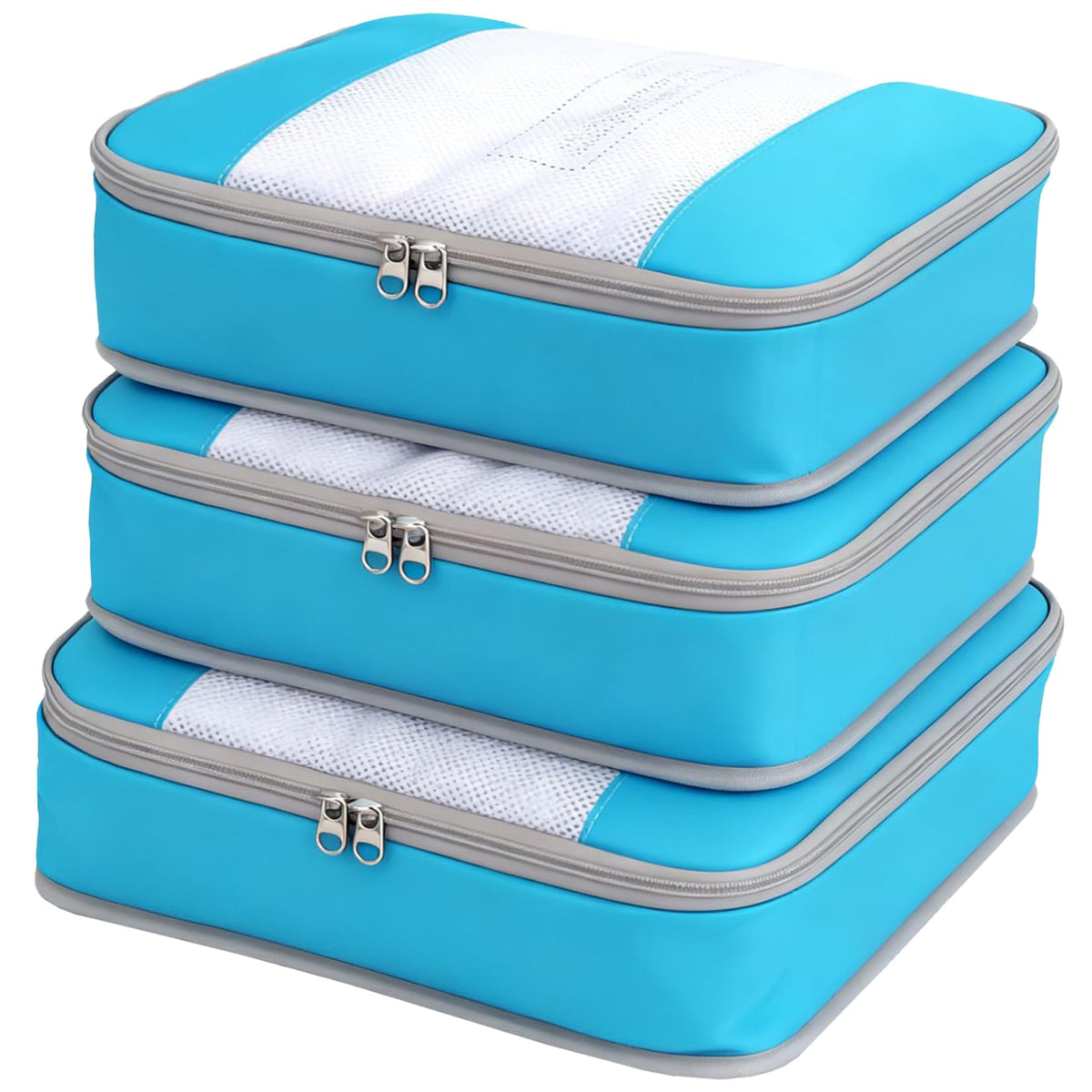 Packing Cubes for Travel - Luggage Organizer Bags for 24" Suitcase Clothes Accessories Storage Travel Organizer Cubes for Luggage 1/2X1PACK+1/4X2PACK