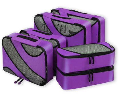 BAGAIL 6 Set Packing Cubes,Travel Luggage Packing Organizers