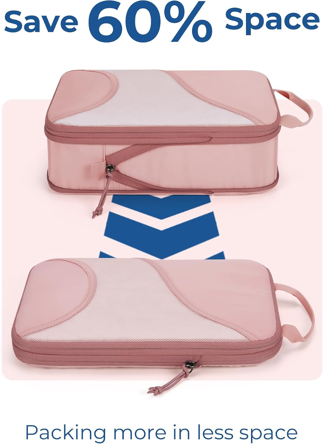 Bagsmart Compression Packing Cubes, Travel Bag Cruise Ship Essentials