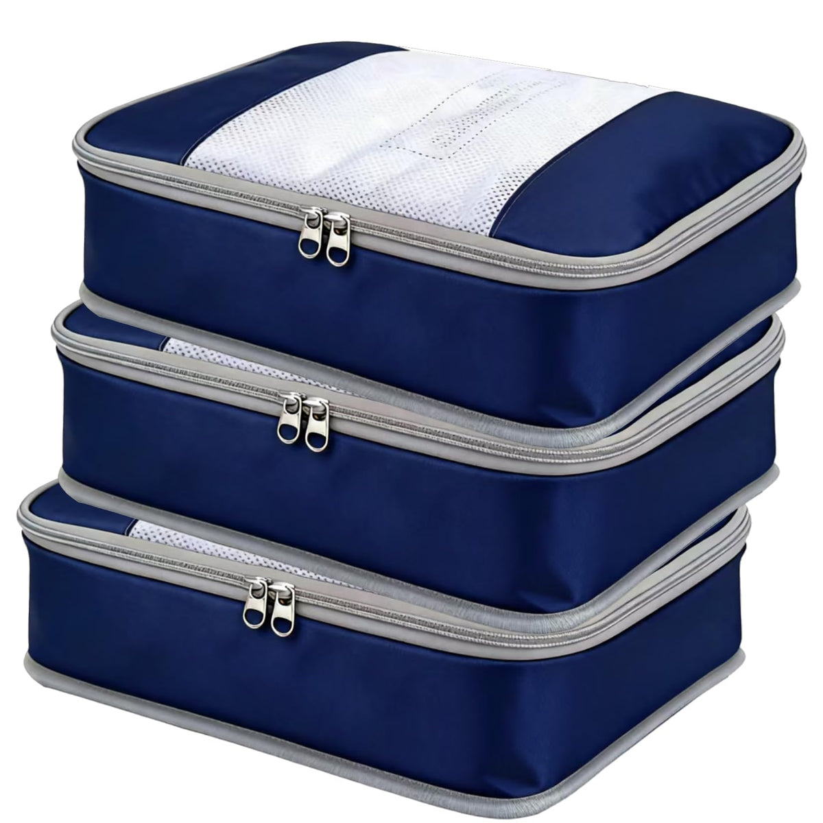 Packing Cubes for Travel - Luggage Organizer Bags for 24" Suitcase Clothes Accessories Storage Travel Organizer Cubes for Luggage 1/2X1PACK+1/4X2PACK