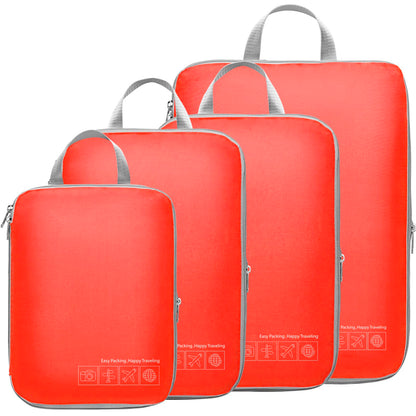 Cambond Compression Packing Cubes for Travel - Luggage Suitcase Organizer