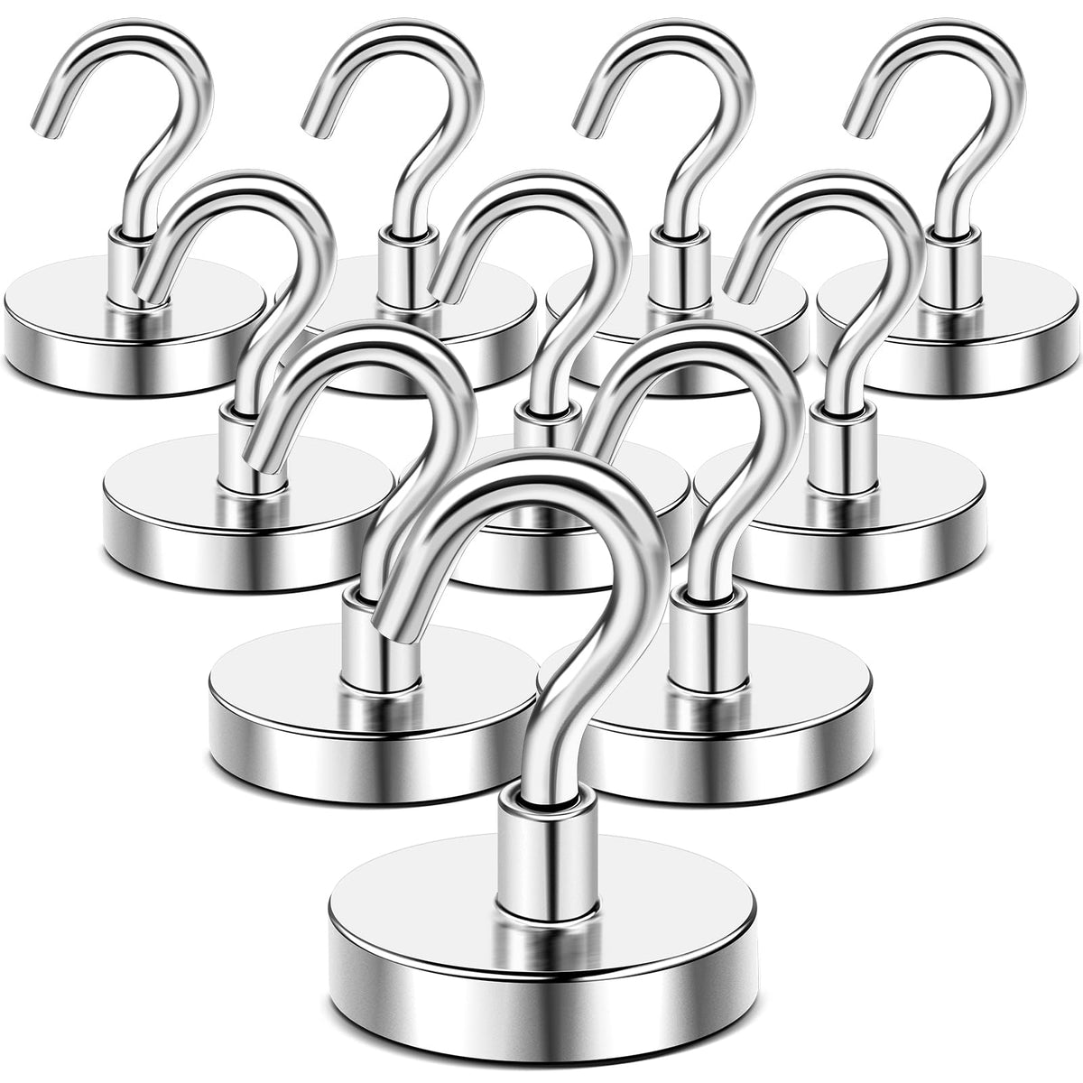 DIYMAG Magnetic Hooks 20pcs 30lbs+ Cruise Essentials 2026 Magnet Hook
