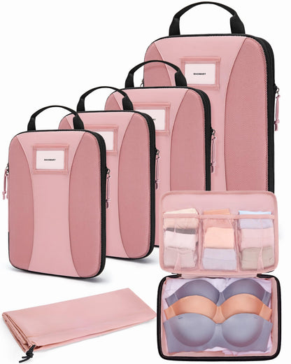 BAGSMART Compression Packing Cubes, Lightweight Travel Essentials