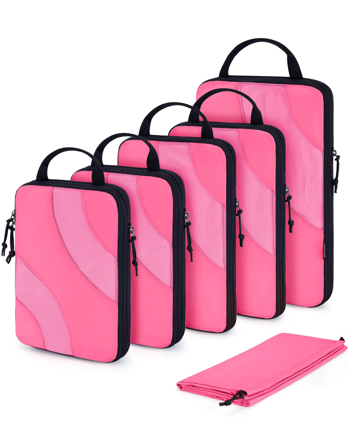 BAGSMART Compression Packing Cubes for Travel