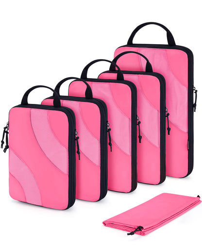 BAGSMART Compression Packing Cubes for Travel