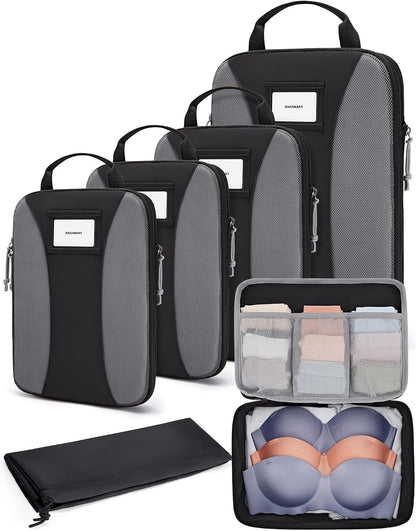 BAGSMART Compression Packing Cubes, Lightweight Travel Essentials