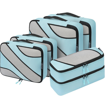 BAGAIL 6 Set Packing Cubes,Travel Luggage Packing Organizers
