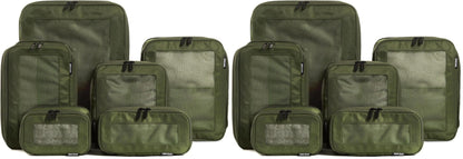Aerotrunk Compression Packing Cubes for Travel, 6-Pack, Light Grey