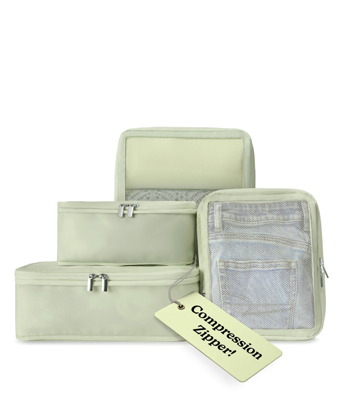 Vandel Space-Saving Compression Packing Cubes for Women 4-Pack Compressible