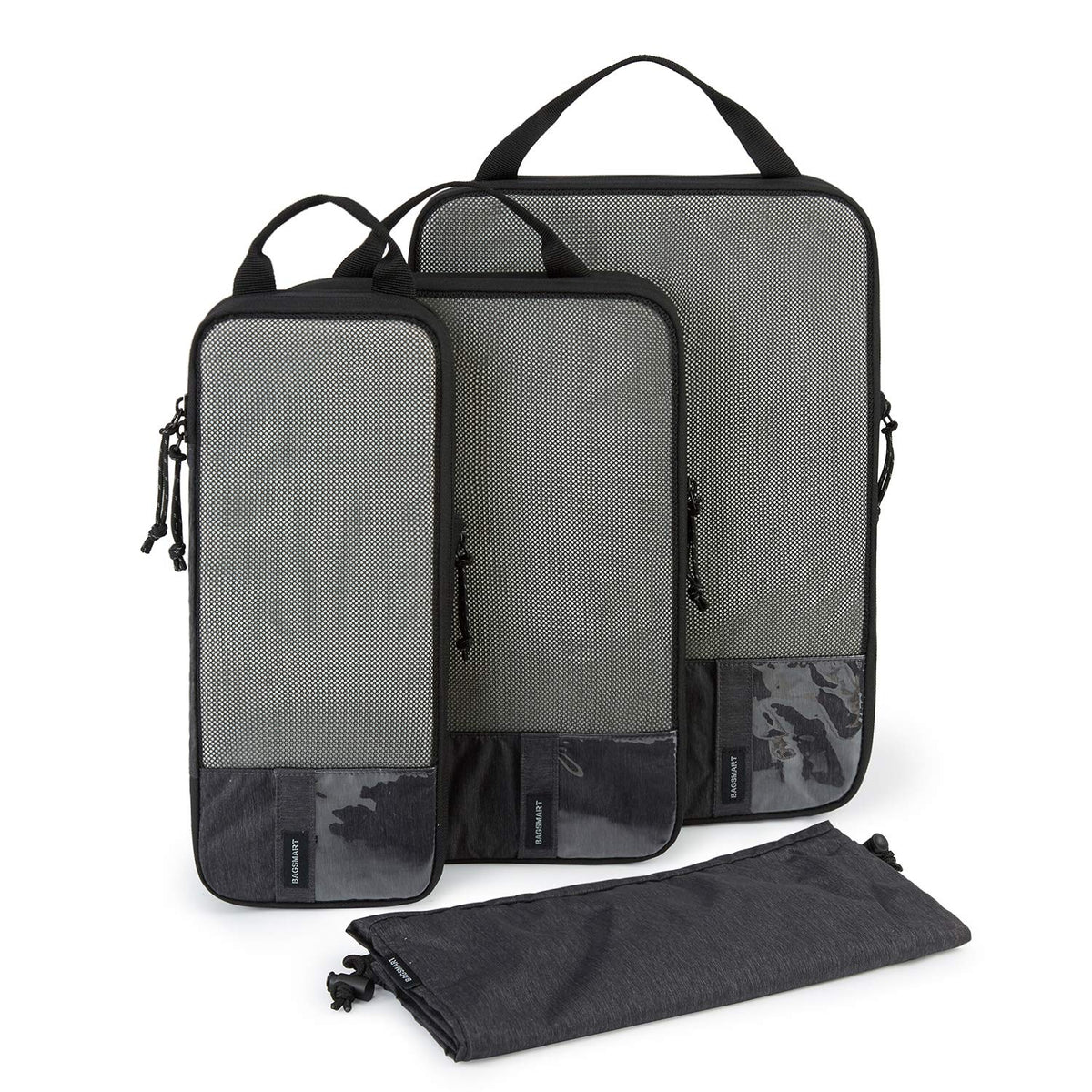 BAGSMART Compression Packing Cubes for Travel Essentials