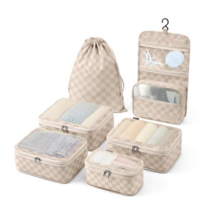Vandel Space-Saving Compression Packing Cubes for Women 4-Pack Compressible