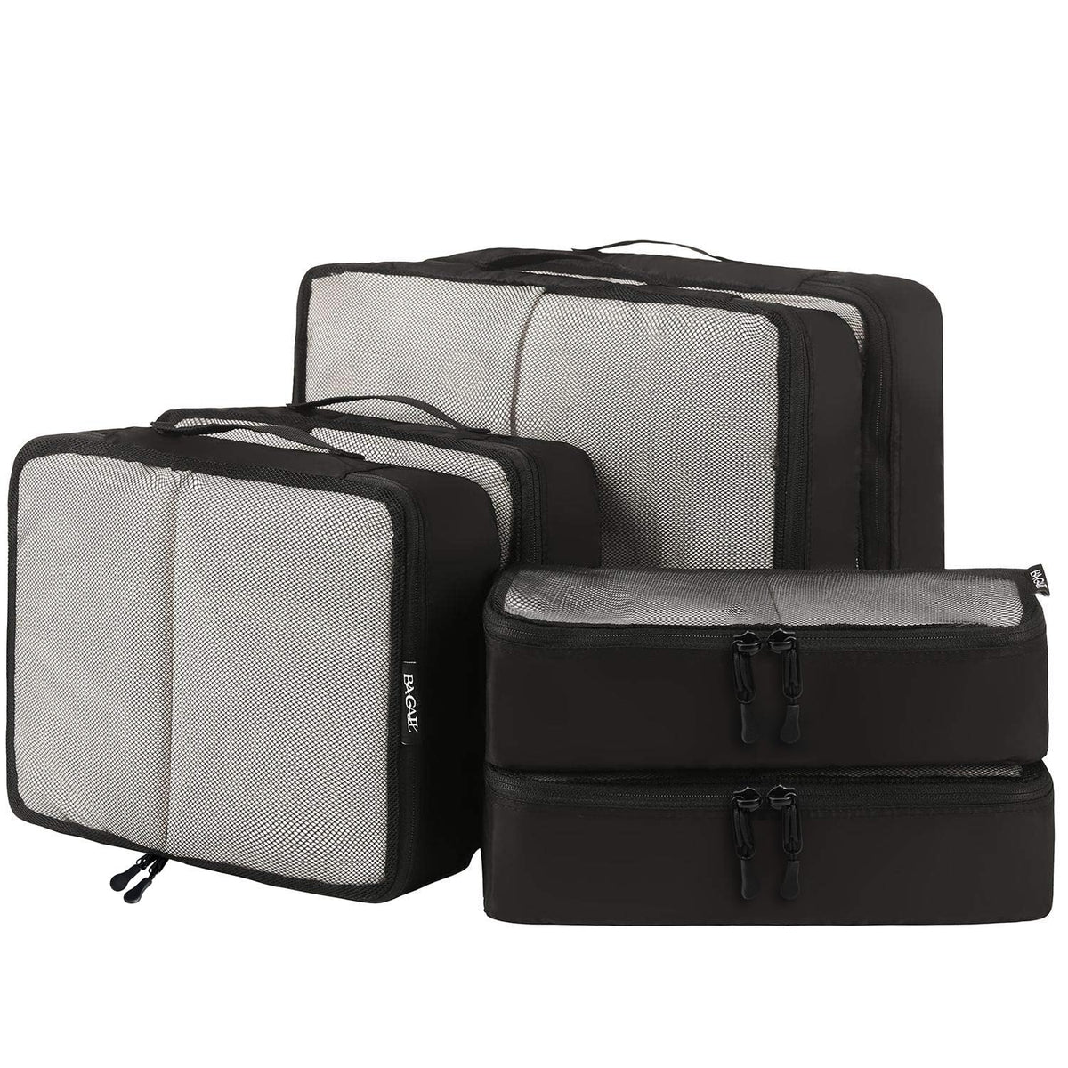 BAGAIL 6 Set Packing Cubes,Travel Luggage Packing Organizers