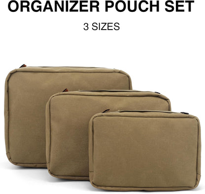 Mardingtop Packing Cubes for Travel, 3 Pack Cordura Tactical Luggage Organizer Bags Set for Outdoor Camping,Backpacking,Hiking