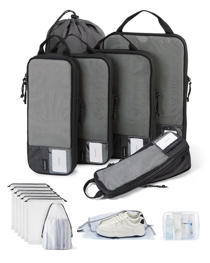 BAGSMART Compression Packing Cubes for Travel Essentials