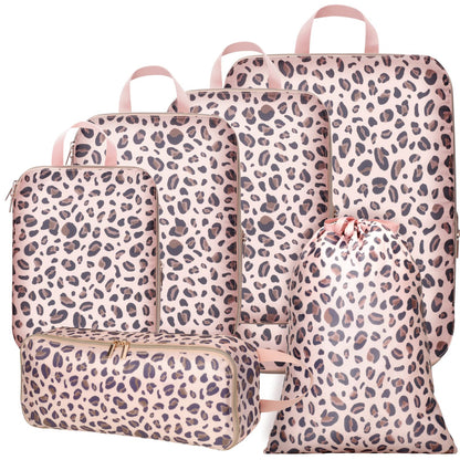 Cambond Compression Packing Cubes for Travel - Luggage Suitcase Organizer
