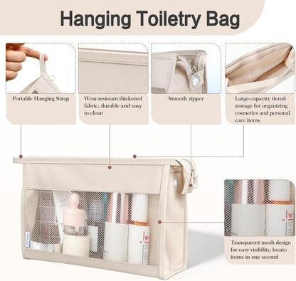 8 Set Packing Cubes for Travel, Anti-Tearing Luggage Organizer Bags