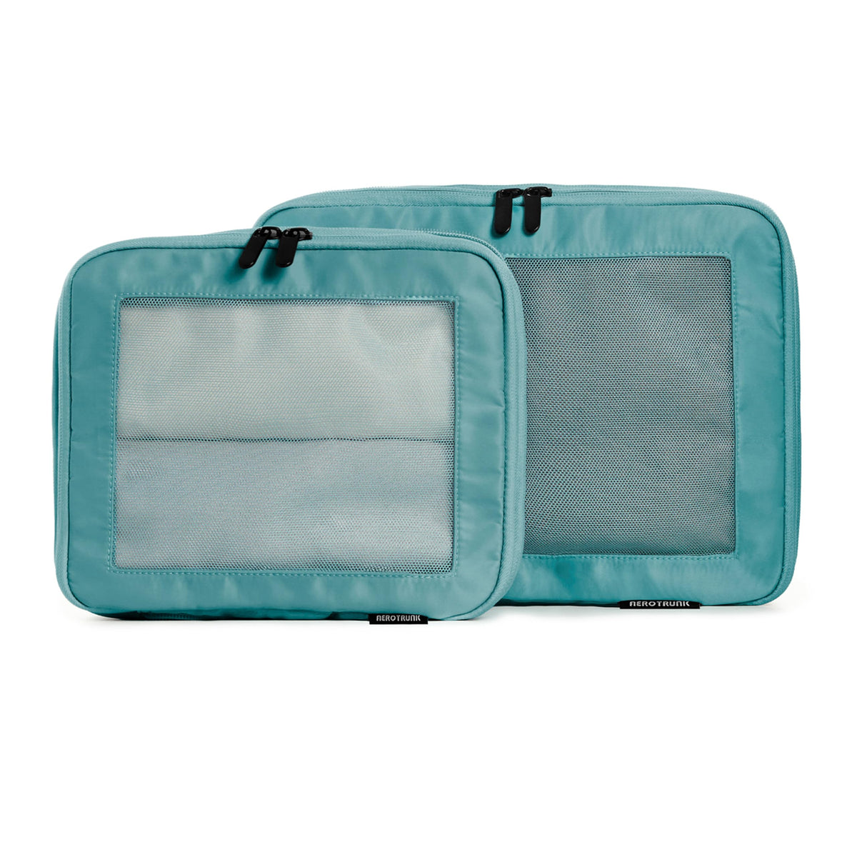 Aerotrunk Compression Packing Cubes for Travel, 6-Pack, Light Grey