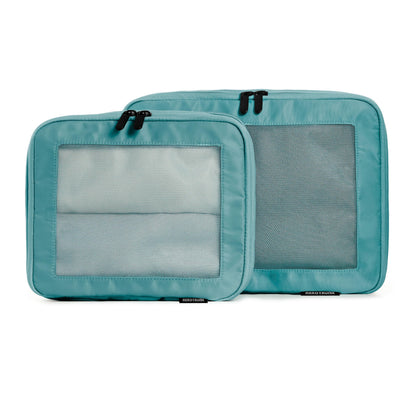 Aerotrunk Compression Packing Cubes for Travel, 6-Pack, Light Grey