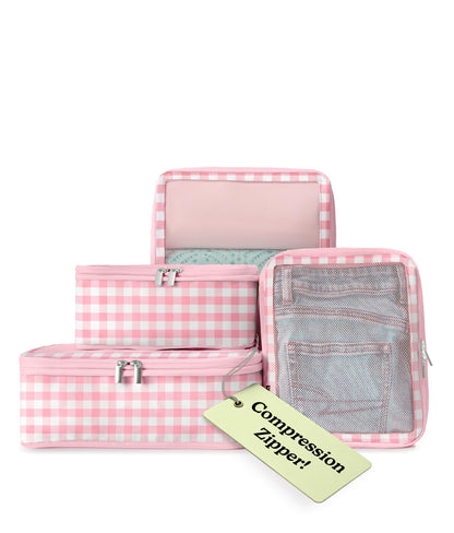 Vandel Space-Saving Compression Packing Cubes for Women 4-Pack Compressible