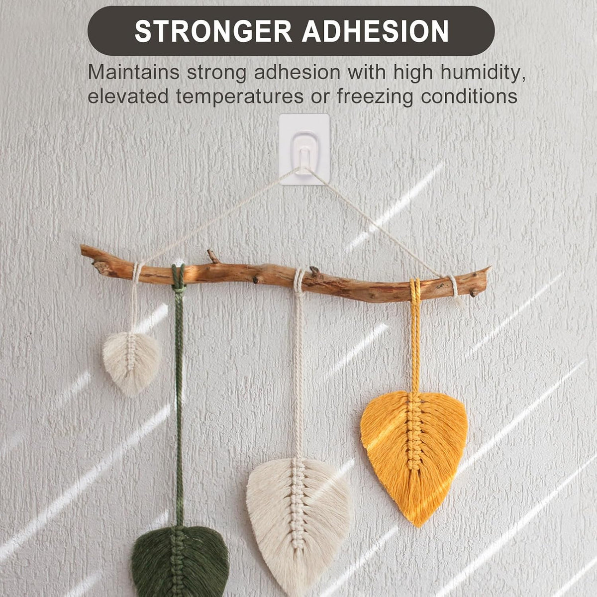 27 Pack Small Adhesive Wall Hooks, Clear Mini Hooks with Adhesive Strips, Damage Free Sticky Hooks for Hanging Decorations,Lights and Cables